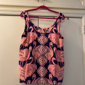 Lilly Pulitzer Pink Flamingo Tank Top